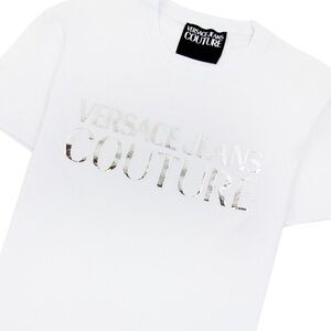 Versace Jeans Couture White Short Sleeve Tee